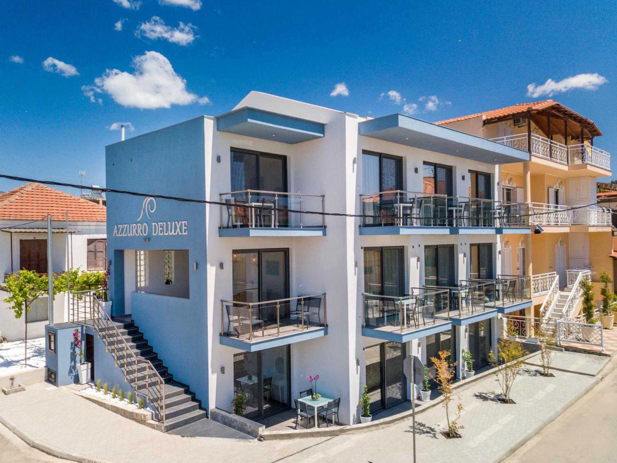 Hotel New Azzurro Deluxe Limenaria  Exteriér fotografie